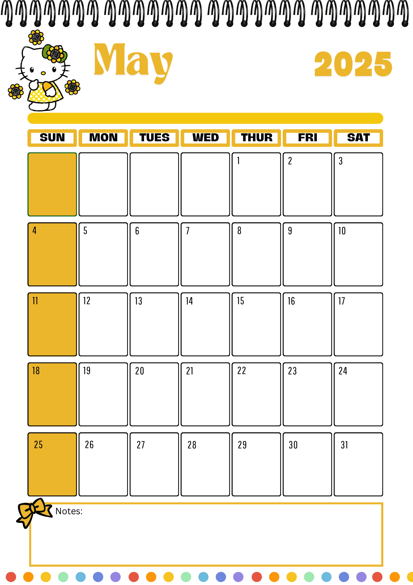 2025 Hello Kitty Calendar By Honeynavarrete Raket PH 2025 Hello Kitty Calendar By Honeynavarrete Raket PH