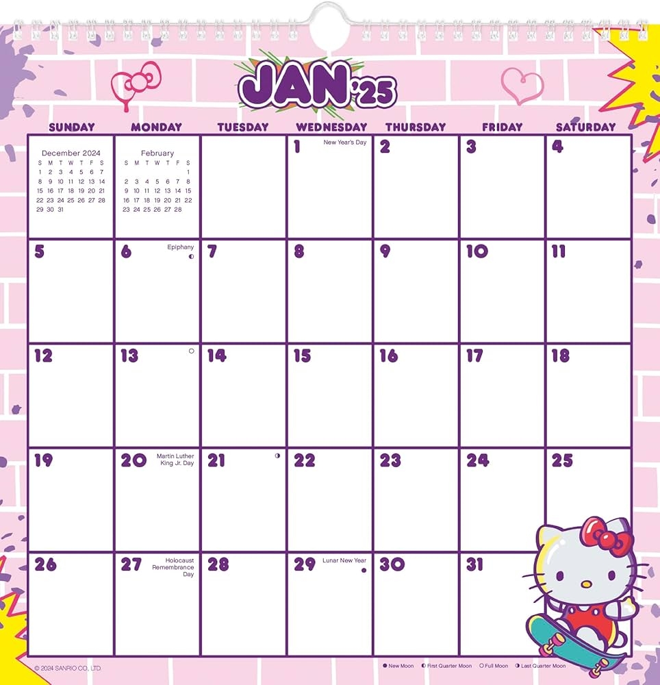 2025 Hello Kitty Friends Spiral Wall Calendar 9798888281680 Trends International Books Amazon 2025 Hello Kitty Friends Spiral Wall Calendar 9798888281680 Trends International Books Amazon