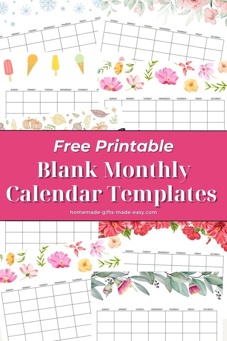 June 2025 Calendar Homemade Gifts Made Easy