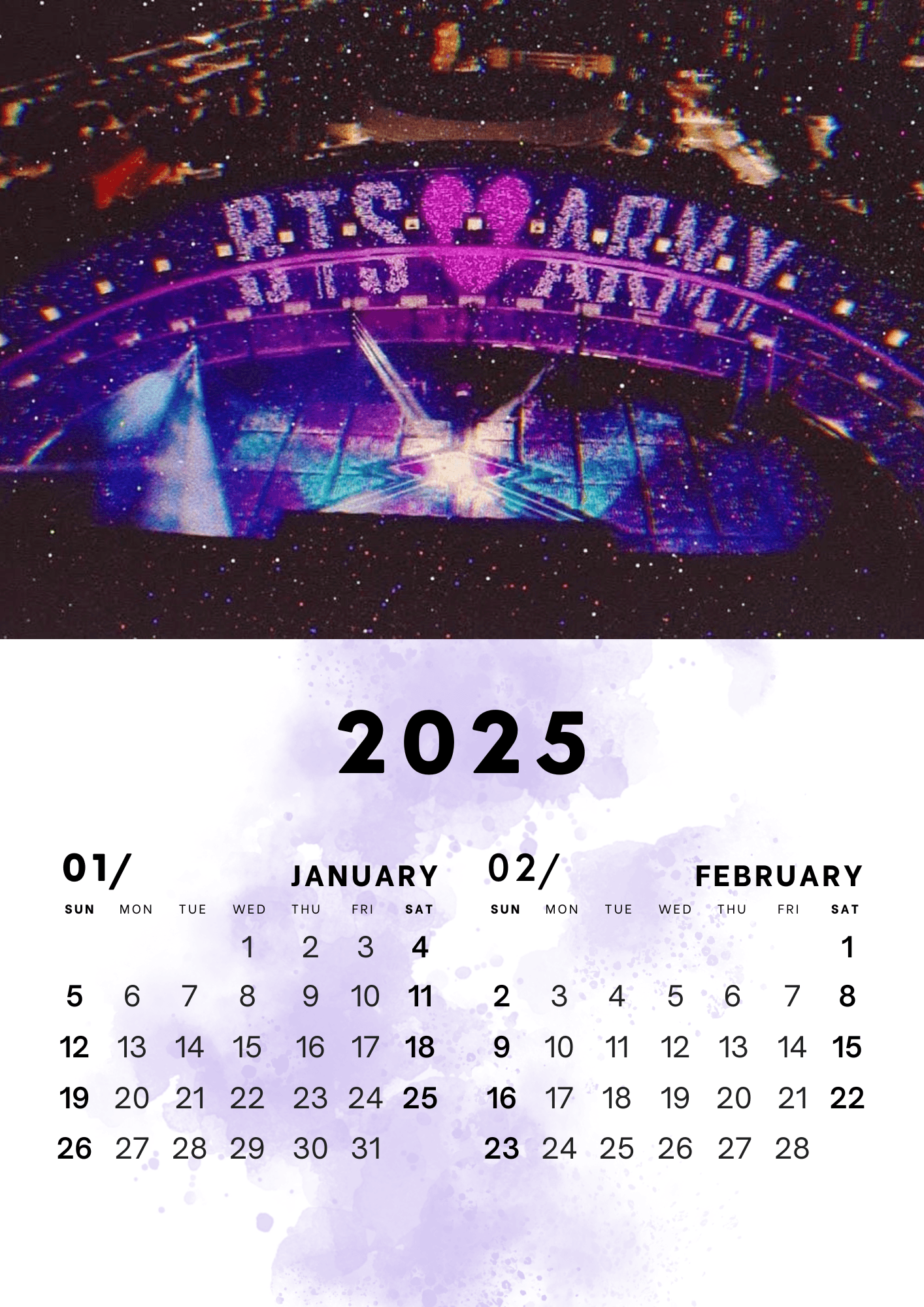 May 2025 Bts Calendar May 2025 Calendar Printable