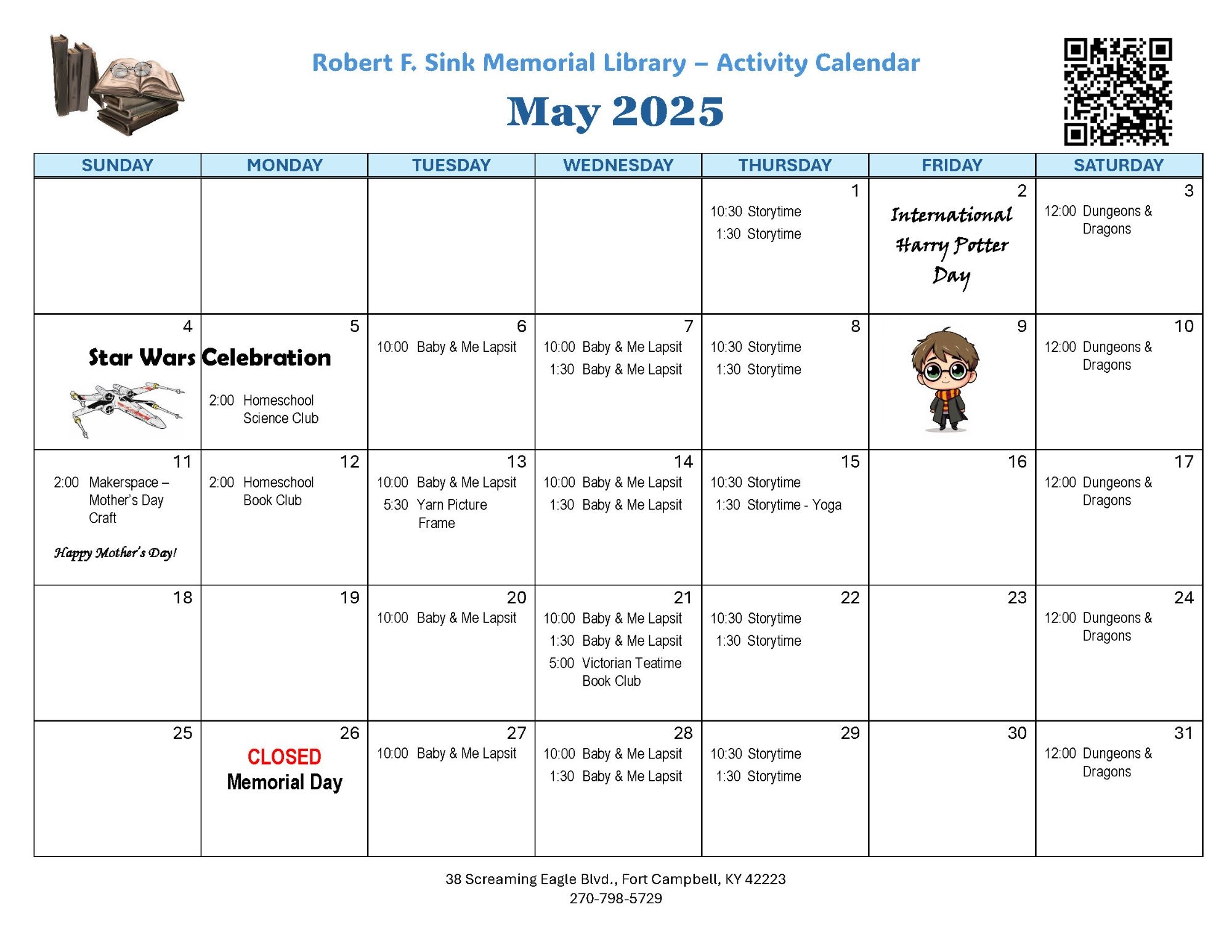 Fort Campbell MWR R F Sink Memorial Library