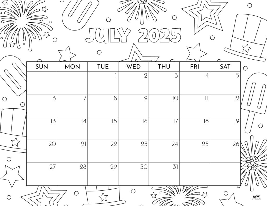 Printable May 2025 Calendar Printable July 2025 Calendar Printable May 2025 Calendar Printable July 2025 Calendar
