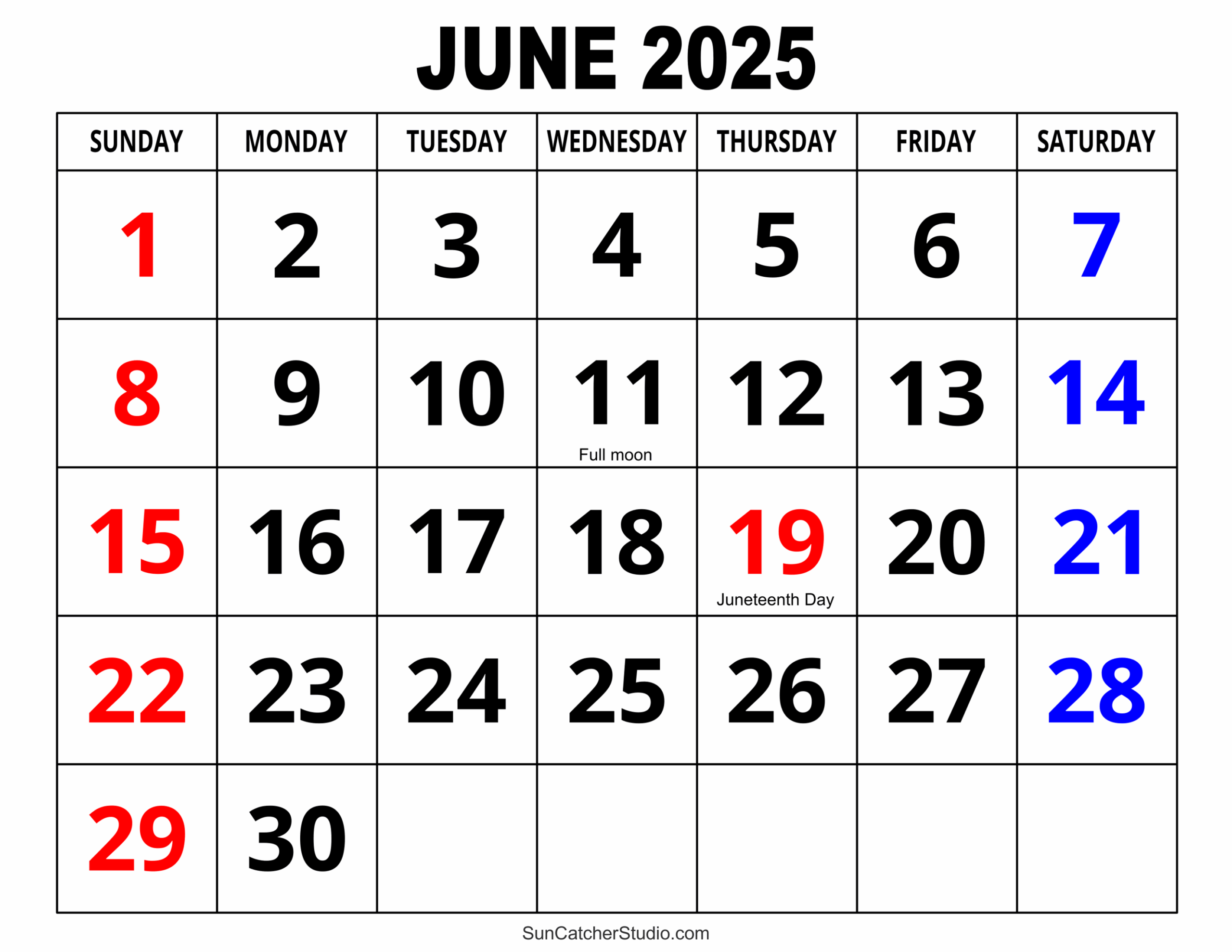 May And June 2025 Calendar Printable Large Print May And June 2025 Calendar Printable Large Print
