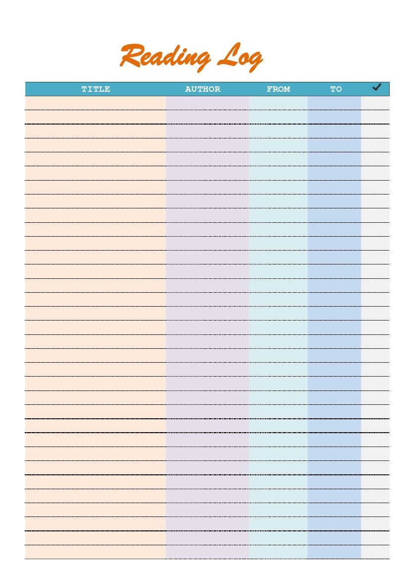 May 2025 Reading Calendar Blank Reading Log Printable