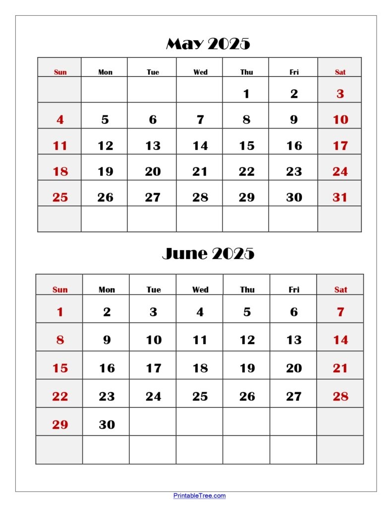 Two Months Calendar 2025 2026 Printable PDF Double Month Calendar Two Months Calendar 2025 2026 Printable PDF Double Month Calendar