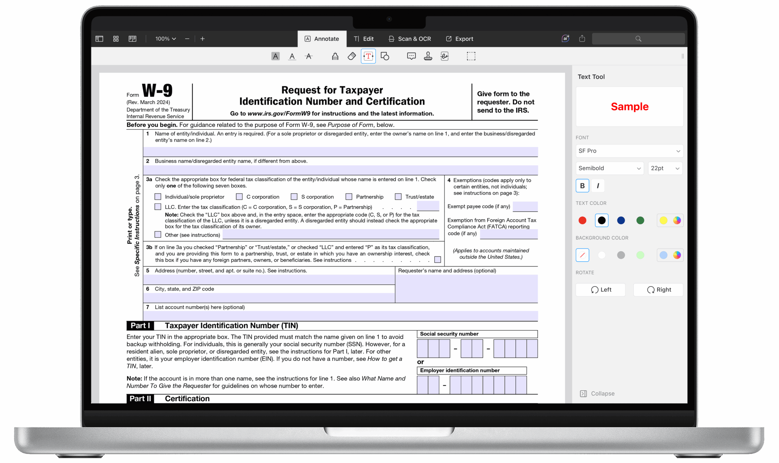 How To Fill Out IRS W9 Form 2024 2025 PDF PDF Expert