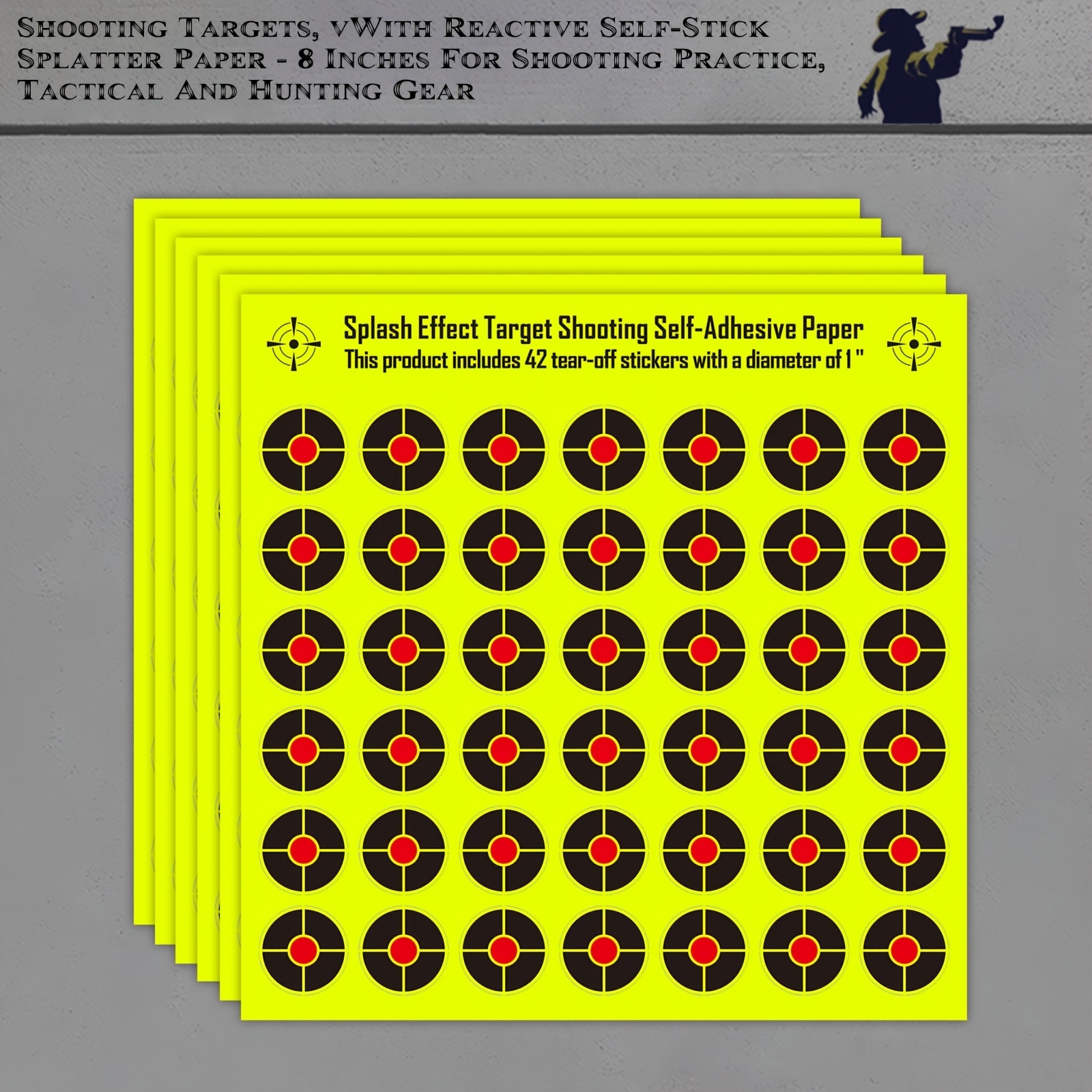 85x11 Turkey Pattern Target Printable